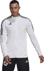 Adidas Bluza adidas TIRO 21 Track Jacket GM7309 GM7309 biały XXL. Białe bluzy nierozpinane męskie ADIDAS, m, bez wzorów, bez ramiączek, bez kaptura. Za 172.70 zł.