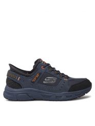Skechers Sneakersy Oak Canyon 237450 Granatowy. Niebieskie buty sportowe na co dzień męskie Skechers, m, bez wzorów, ze skóry, bez ramiączek, bez kaptura. Za 309.99 zł.