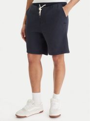 Quiksilver Szorty sportowe Salt Water EQYFB03392 Granatowy Regular Fit. Niebieskie szorty sportowe męskie Quiksilver, bez wzorów, z bawełny, sportowe. Za 169.99 zł.