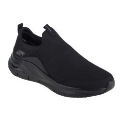 Buty sportowe Sneakersy męskie, Skechers Arch Fit-Ascension. Czarne buty sportowe na co dzień męskie Skechers, m, bez wzorów, z gumy, casualowe, bez ramiączek, bez kaptura, trekkingowe. Za 349.99 zł.