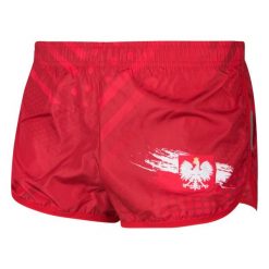 Szorty do biegania męskie spodenki biegowe EXTREME HOBBY POLSKA PRIME. Czerwone szorty sportowe męskie EXTREME HOBBY, bez wzorów, z materiału, klasyczne. Za 149.00 zł.