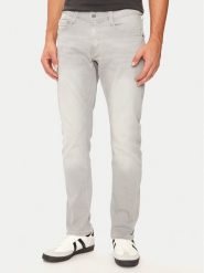 Mustang Jeansy Oregon 1015545 Szary Slim Fit. Szare jeansy męskie Mustang, bez wzorów, z bawełny. Za 219.99 zł.