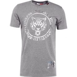 Plein Sport ROUND NECK GAME Tshirt z nadrukiem grey/orange. T-shirty męskie marki Plein Sport. W wyprzedaży za 647.40 zł.