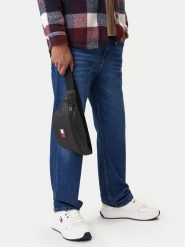 Tommy Jeans Nerka Tjm Daily Tech Bumbag AM0AM13873 Czarny. Czarne saszetki męskie Tommy Jeans, bez wzorów, z jeansu. Za 289.99 zł.