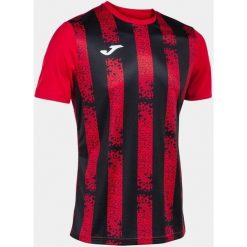 Koszulka Sportowa Joma Inter III Czerwona-Czarna 2XL - Oddychająca i Trwała. Czarne t-shirty sportowe męskie Joma, m, bez wzorów, z poliesteru, sportowe, bez ramiączek. W wyprzedaży za 128.75 zł.