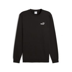 Męska bluza Essentials z małym logo No. 1 PUMA Black. Czarne bluzy nierozpinane męskie Puma, m, bez wzorów, prążkowane, sportowe, bez ramiączek, bez kaptura. Za 199.00 zł.