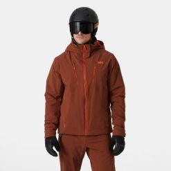 Kurtka narciarska Helly Hansen Alpha 4.0. Brązowe kurtki narciarskie i snowboardowe męskie Helly Hansen, na zimę, m, bez wzorów, bez kaptura, narciarskie. W wyprzedaży za 1,669.50 zł.