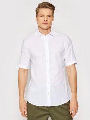 Only & Sons Koszula Caiden 22009885 Biały Slim Fit. Białe koszule męskie Only & Sons, m, bez wzorów, z bawełny, bez kołnierzyka, bez ramiączek. Za 119.99 zł.