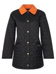 Barbour Kurtka przejściowa Liddesdale LQU1852BK12 Czarny Regular Fit. Czarne kurtki męskie Barbour, m, bez wzorów, z syntetyku, bez ramiączek, bez kaptura. Za 1,169.00 zł.