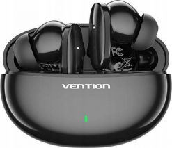 Słuchawki Vention Słuchawki bezprzewodowe, Vention, NBFB0, Elf Earbuds E01 (czarne). Czarne słuchawki bluetooth Vention. Za 80.34 zł.