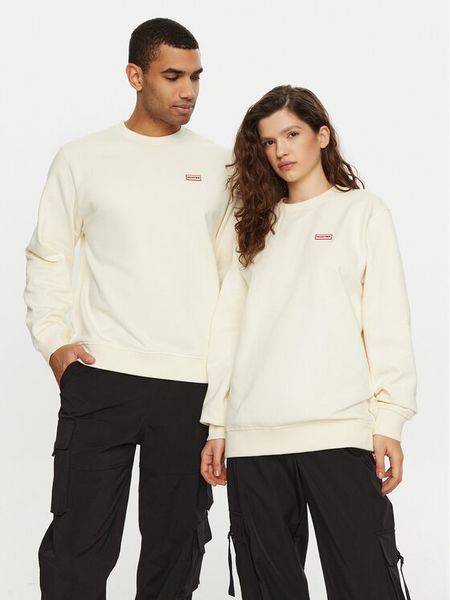 Hunter Bluza HARU0007242 Écru Regular Fit. Bluzy nierozpinane męskie Hunter, l, bez wzorów, z bawełny, bez ramiączek, bez kaptura. Za 159.99 zł.