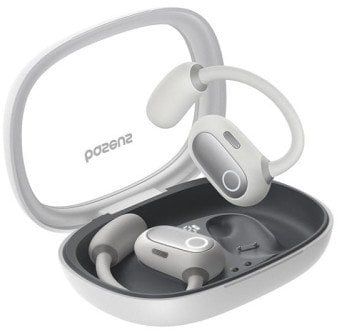 Słuchawki bezprzewodowe Baseus Eli Fit Open-Ear (biały). Białe słuchawki bluetooth Baseus. Za 183.10 zł.