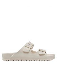 Birkenstock Klapki Arizona Eva 1027305 Biały. Białe klapki i japonki męskie Birkenstock, bez wzorów, z syntetyku. Za 159.99 zł.