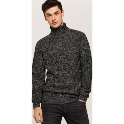 Sweter z golfem - Szary. Szare swetry męskie House, z golfem. Za 99.99 zł.