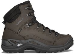 Buty renegade gtx mid-dunkelbraun-schwarz-uk 8 (42) LOWA. Buty trekkingowe męskie NoName, bez wzorów, bez zapięcia. Za 929.49 zł.