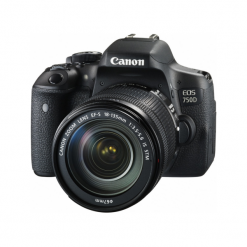 Canon EOS 750D + obiektyw 18-135mm STM. Aparaty lustrzanki marki Canon. Za 3,299.00 zł.