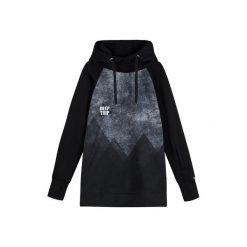 Bluza outdoorowa z kapturem męska DEEP TRIP Freddie softshell. Czarne bluzy nierozpinane męskie DEEP TRIP, m, bez wzorów, z softshellu, z kapturem. Za 499.00 zł.