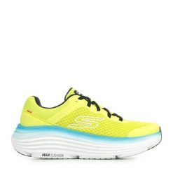 Buty SKECHERS MAX CUSHIONING END Żółty. Żółte buty do biegania męskie Skechers, bez wzorów, z syntetyku, bez zapięcia, do biegania, skechers sport. Za 363.62 zł.