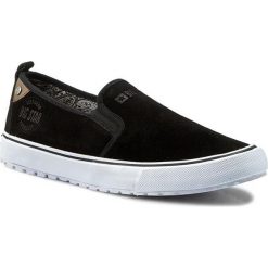 Tenisówki BIG STAR - U174094 Black. Czarne trampki męskie Big Star, z gumy, retro. W wyprzedaży za 119.00 zł.
