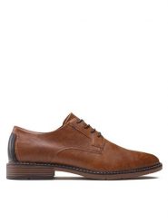 Lanetti Półbuty 120AM1888-1 Brązowy. Brązowe eleganckie półbuty męskie Lanetti, ze skóry, wizytowe, bez obcasa, bez zapięcia. Za 149.99 zł.