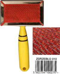 LESSIE-LAND ZGRZEBŁO 010 METALOWE ŚREDNIE. Golarki męskie LESSIE-LAND. Za 25.04 zł.