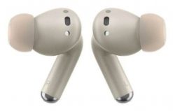 Słuchawki Motorola MOTO Buds+ Pumice Stone. Brązowe słuchawki bluetooth Motorola. Za 335.99 zł.
