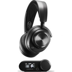 Słuchawki SteelSeries Arctis Nova Pro Wireless X Czarne (61521). Czarne słuchawki bluetooth STEELSERIES. Za 1,379.04 zł.