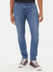 Levi's® Jeansy 512™ 28833-1452 Niebieski Slim Taper Fit. Niebieskie jeansy męskie bez wzorów, z bawełny. Za 549.99 zł.