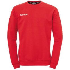 Bluza Kempa Training Top. Czerwone bluzy nierozpinane męskie Kempa, m, bez wzorów, sportowe, bez ramiączek, bez kaptura. Za 191.50 zł.