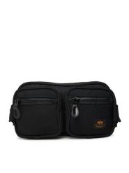 Alpha Industries Nerka 156943 Czarny. Czarne saszetki męskie Alpha Industries, bez wzorów, z materiału. Za 169.99 zł.