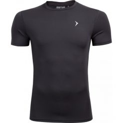 Koszulka treningowa męska TSMF600 - głęboka czerń - Outhorn. T-shirty męskie marki Outhorn. W wyprzedaży za 29.99 zł.