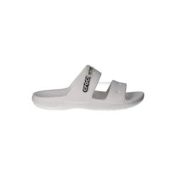 Klapki plażowe męskie Crocs Classic Sandal. Białe klapki i japonki męskie Crocs, bez wzorów. Za 119.99 zł.