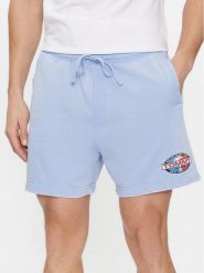 Tommy Jeans Szorty sportowe Tjm Arch Graphic Beach Short Ext DM0DM19167 Niebieski Regular Fit. Niebieskie szorty sportowe męskie Tommy Jeans, bez wzorów, z bawełny, sportowe. Za 209.99 zł.