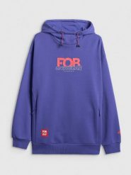 4F Bluza dresowa nierozpinana z kapturem męska - fioletowa S. Fioletowe bluzy z kapturem męskie 4f, m, bez wzorów, z dresówki, z kapturem. Za 249.99 zł.