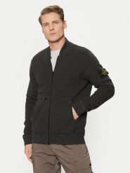 Stone Island Bluza 811565241 Szary Regular Fit. Szare bluzy rozpinane męskie Stone Island, m, bez wzorów, z bawełny, bez ramiączek, bez kaptura. Za 1,599.00 zł.