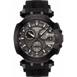 PROMOCJA ZEGAREK TISSOT T115.417.37.061.03. Czarne zegarki męskie TISSOT. W wyprzedaży za 2,156.00 zł.