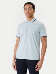 Jack & Jones Polo Fusion 12289953 Błękitny Regular Fit. Niebieskie koszulki polo męskie Jack & Jones, m, bez wzorów, z bawełny, bez kołnierzyka, bez ramiączek. Za 129.99 zł.