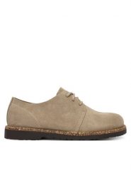 Birkenstock Półbuty Uppsala Low 1029721 Beżowy. Brązowe codzienne półbuty męskie Birkenstock, bez wzorów, ze skóry, bez obcasa, bez zapięcia. Za 639.99 zł.