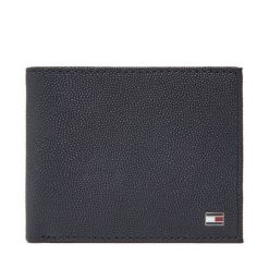 Portfel Tommy Hilfiger. Niebieskie portfele męskie Tommy Hilfiger, bez wzorów. Za 229.99 zł.