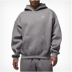 Bluza męska z kapturem Air Jordan Brooklyn Oversize Szara IB7235-091. Szare bluzy nierozpinane męskie Jordan, m, bez wzorów, z kapturem. Za 412.85 zł.