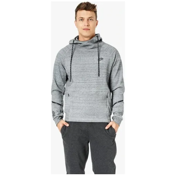 Lotto Bluza Bryan Vii Hd , szary, rozmiar XXL. Szare bluzy nierozpinane męskie Lotto, m, bez wzorów, z bawełny, z kapturem. W wyprzedaży za 103.99 zł.
