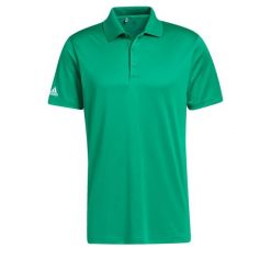 Polo adidas Performance Primegreen. Zielone koszulki polo męskie ADIDAS, m, bez wzorów, eleganckie, bez kołnierzyka, bez ramiączek. W wyprzedaży za 128.80 zł.