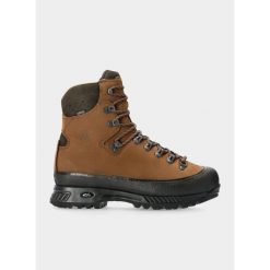 Buty trekkingowe męskie Hanwag Alaska Wide GTX. Brązowe buty trekkingowe męskie Hanwag, bez wzorów, bez zapięcia, trekkingowe. Za 1,404.25 zł.