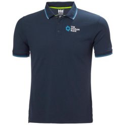 Polo Helly Hansen The Ocean Race 2.0. Niebieskie koszulki polo męskie Helly Hansen, m, bez wzorów, bez kołnierzyka, bez ramiączek. Za 325.50 zł.
