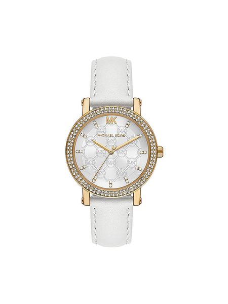 Michael Kors Zegarek Citizen MK7551 Srebrny. Szare, analogowe zegarki męskie Michael Kors, srebrne. Za 979.99 zł.