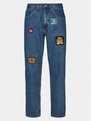 Redefined Rebel Jeansy Kyoto 227059 Niebieski Slim Fit. Niebieskie jeansy męskie Redefined Rebel, bez wzorów, z bawełny. Za 69.99 zł.