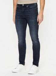 Calvin Klein Jeans Jeansy Skinny J30J326526 Niebieski Skinny Fit. Niebieskie jeansy męskie Calvin Klein Jeans, bez wzorów, z bawełny. Za 309.99 zł.