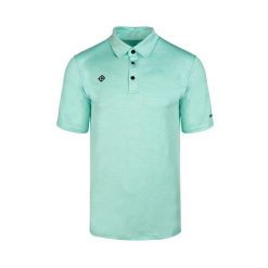 Krótki rękaw polo o sportowym kroju dla mężczyzn Izas CHASE. Zielone koszulki polo męskie IZAS, m, bez wzorów, sportowe, bez kołnierzyka, bez ramiączek. W wyprzedaży za 173.87 zł.