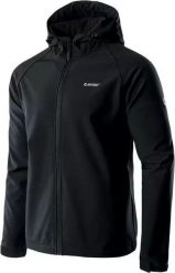 Kurtka męska Hi-Tec Neti II czarna r. L. Czarne kurtki męskie Hi-tec, l, bez wzorów, bez ramiączek, bez kaptura. Za 141.60 zł.