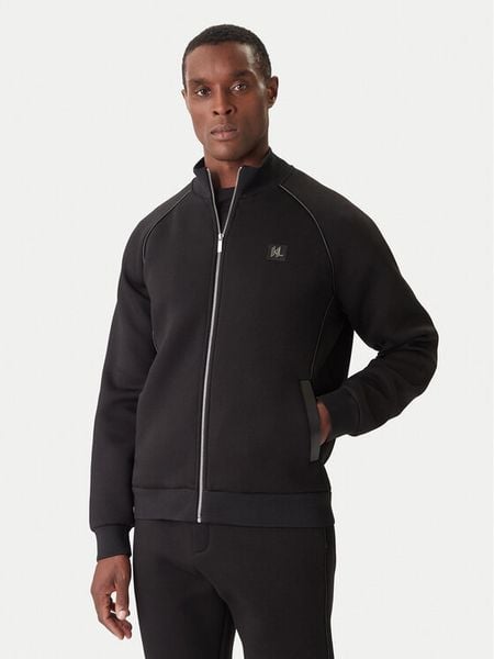 KARL LAGERFELD Bluza 705041 554907 Czarny Regular Fit. Czarne bluzy rozpinane męskie KARL LAGERFELD, m, bez wzorów, z syntetyku, bez ramiączek, bez kaptura. Za 749.99 zł.